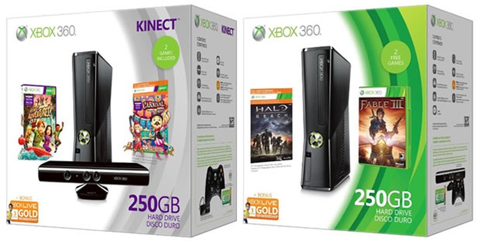 Pacote Jogos de Kinect - Jogos de Xbox 360