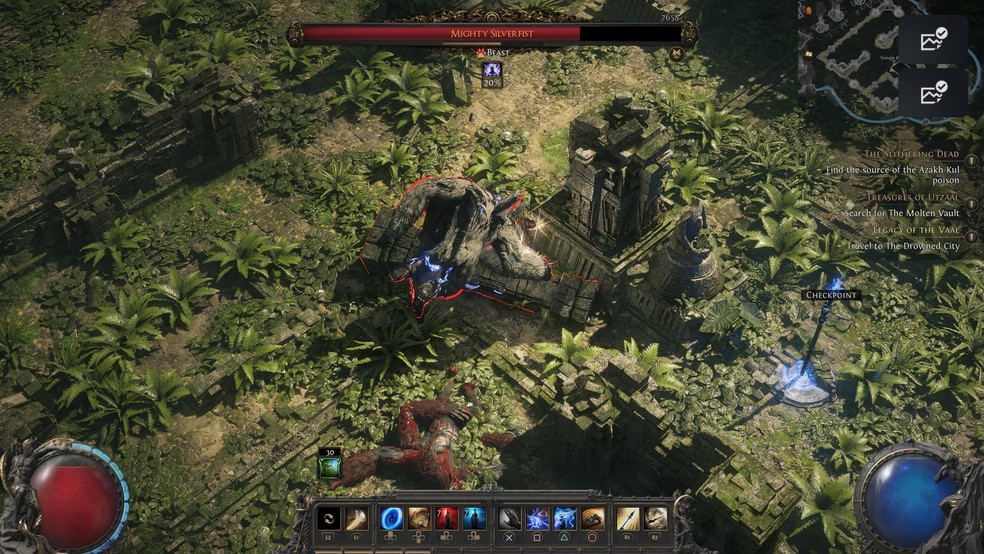 Review Path of Exile 2: Jogabilidade competente e futuro promissor — Foto: Daniel Trefilio/TechTudo
