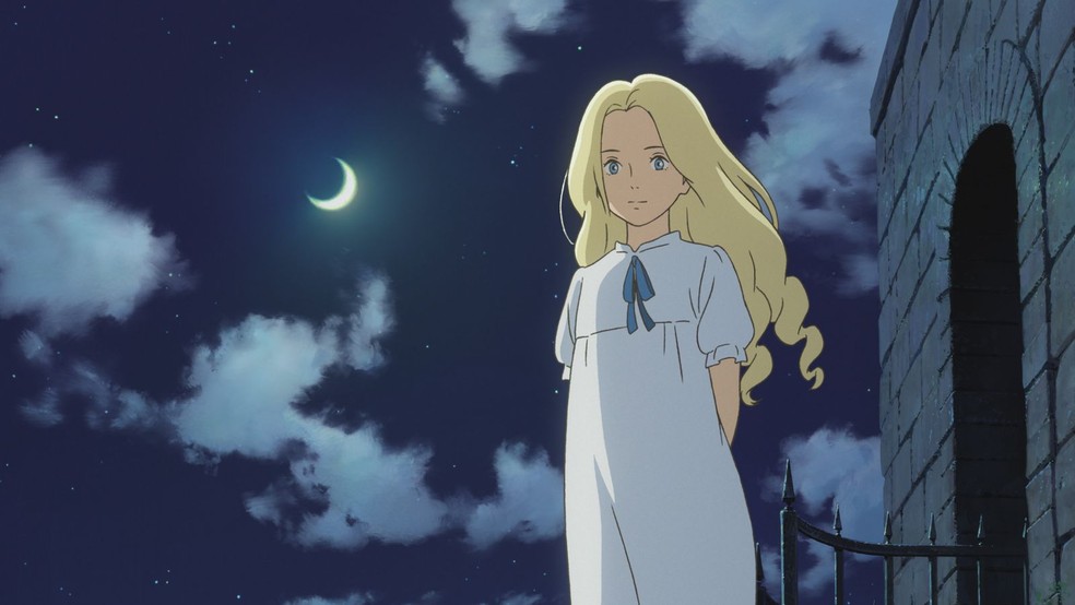Estúdio Ghibli: em As Memórias de Marnie (2014), passado e futuro se entrelaçam em uma linda amizade entre duas garotas — Foto: Reprodução/IMDb