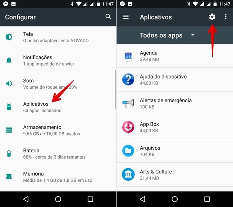 Como escolher apps padrão para abrir links e arquivos no Android?