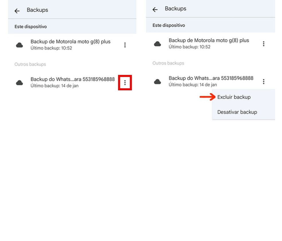 Como Excluir O Backup Do Whatsapp