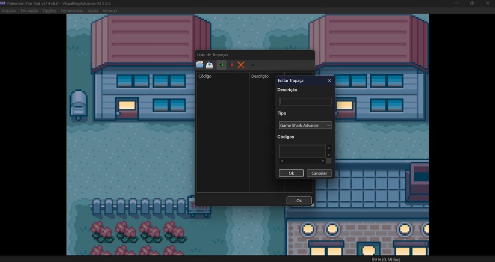 Cheats e códigos de Pokémon Fire Red & Leaf Green