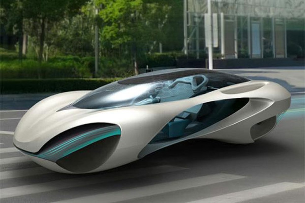 Estudante chinês cria conceito de carro futurista