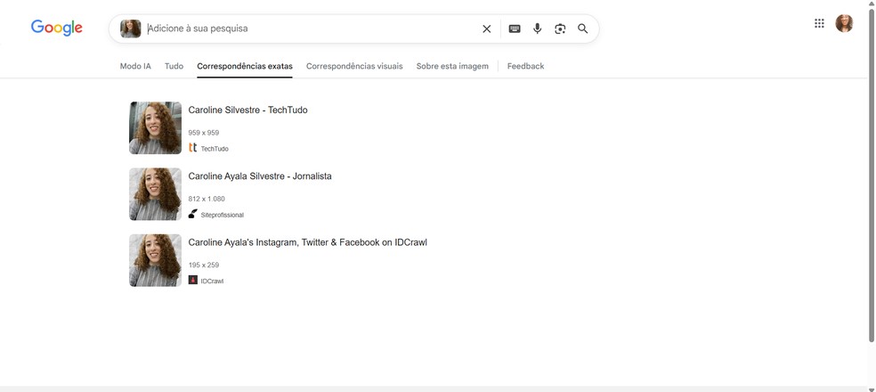  Reprodução/Caroline Silvestre