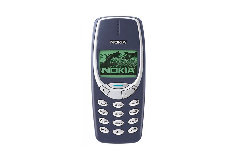 Nokia 3310 é o clássico "tijolão" — Foto: Divulgação/Nokia