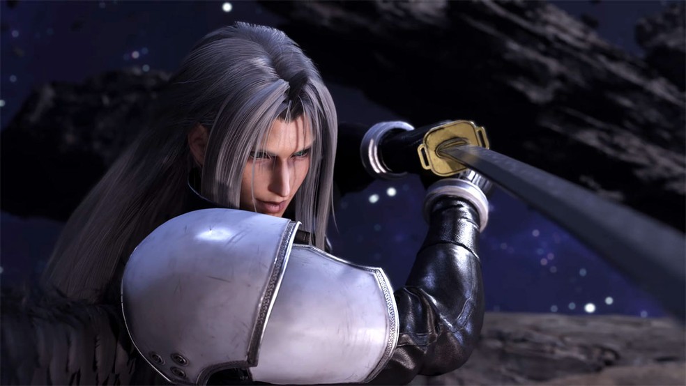 Em Final Fantasy 7 Rebirth no PC jogadores continuarão a saga do famoso RPG da Square Enix contra o vilão Sephiroth — Foto: Reprodução/Square Enix