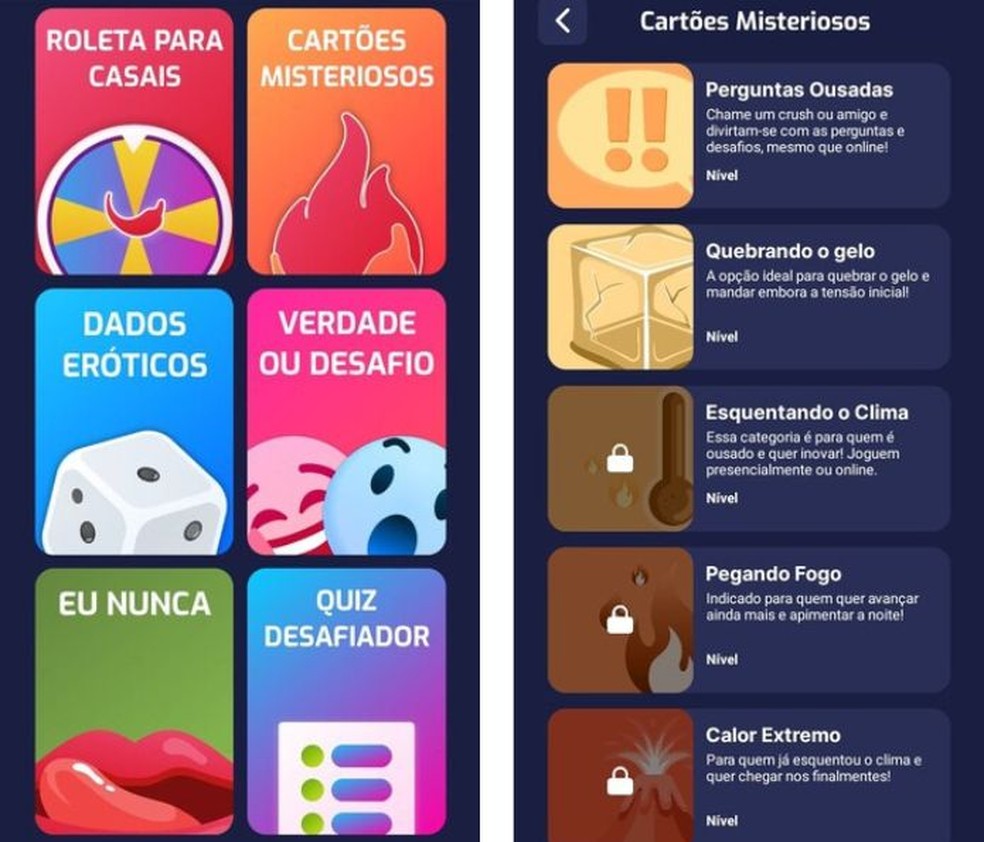 Apps para reacender o desejo sexual no casal: veja os que funcionam