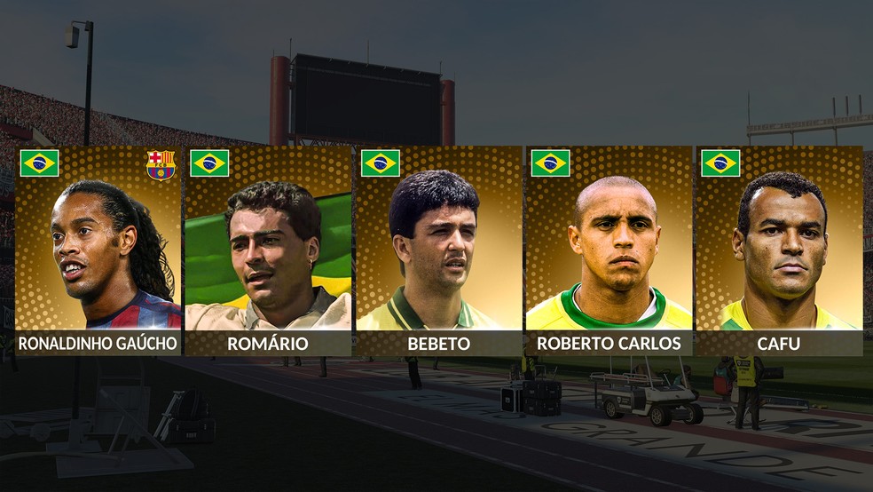 Onde estão os jogadores que formaram a seleção do Brasileirão