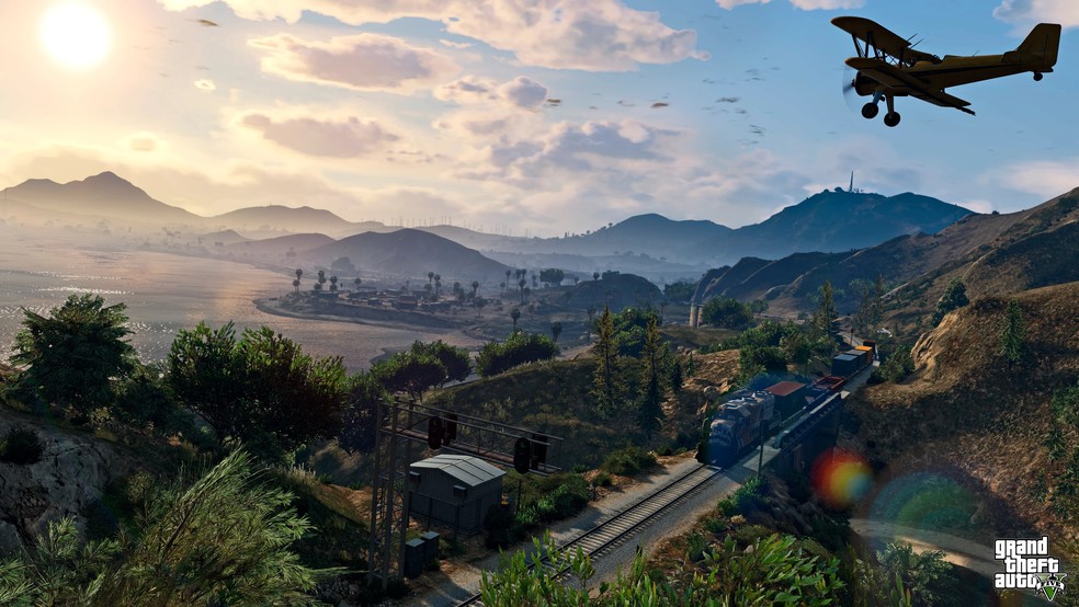 Os cenários do videojogo GTA 5 em Los Ángeles