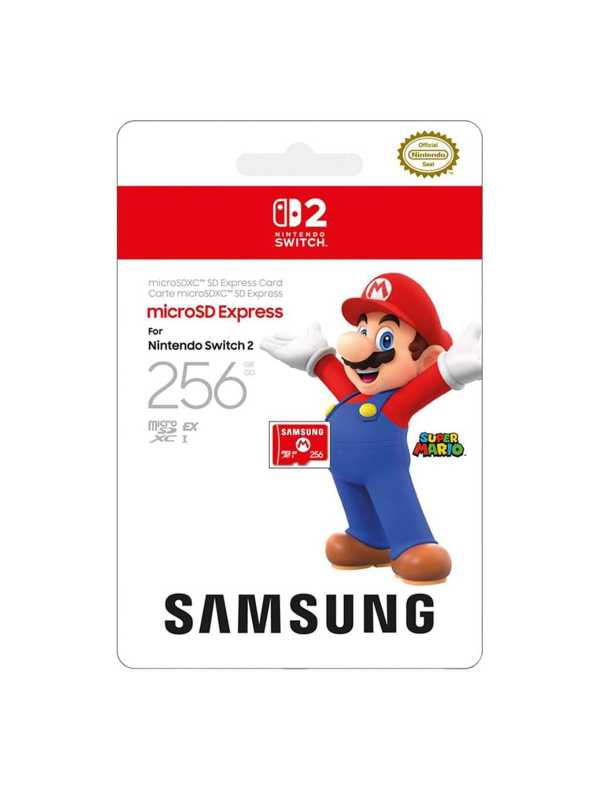 MicroSD Samsung Express (Nintendo Switch 2)