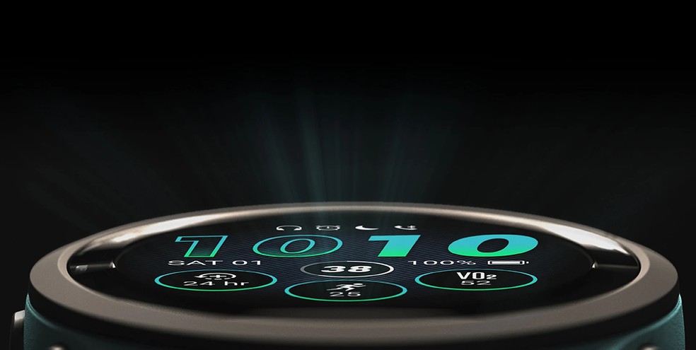 Garmin Forerunner 265 vem com tela AMOLED — Foto: Divulgação/Garmin