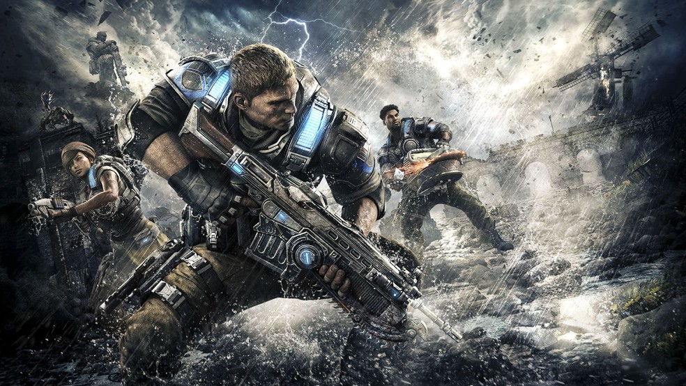 Gears of War 4 estreia no Xbox One e Windows 10 com nova casa e