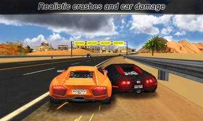 City Racing Lite é um game de corrida OFFLINE com multiplayer