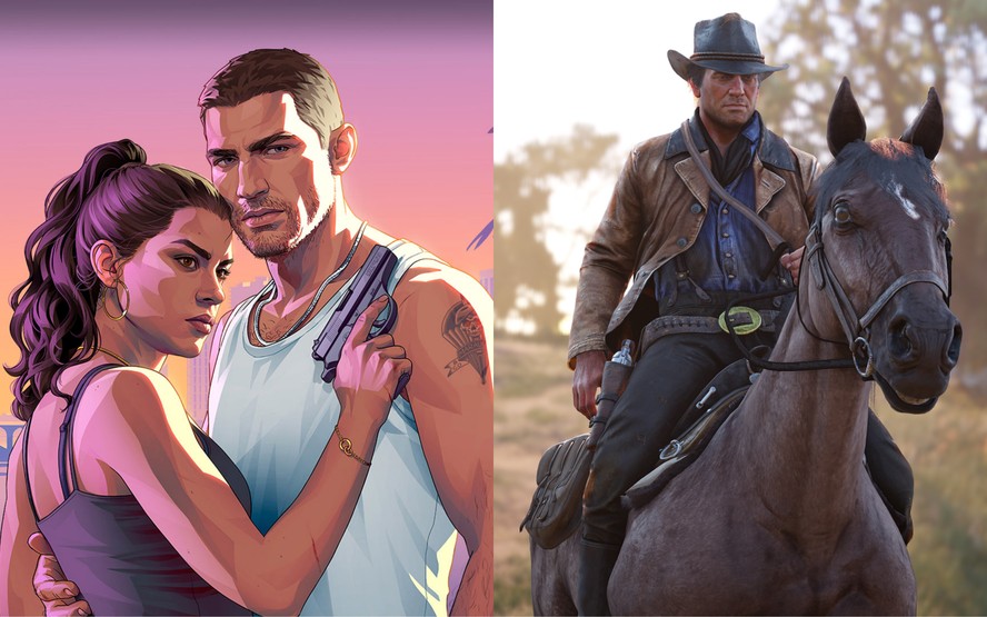 Imagem ilustrativa sobre GTA VI já tem acampamento ao estilo Red Dead Redemption 2 – veja as semelhanças reveladas
