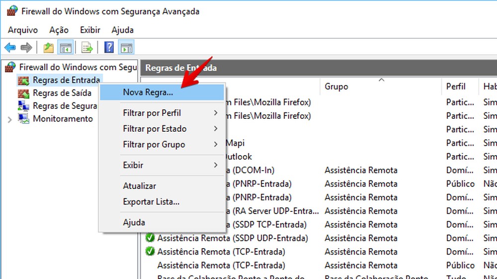 Firewall bloqueando sua Internet? Como liberar apps e portas