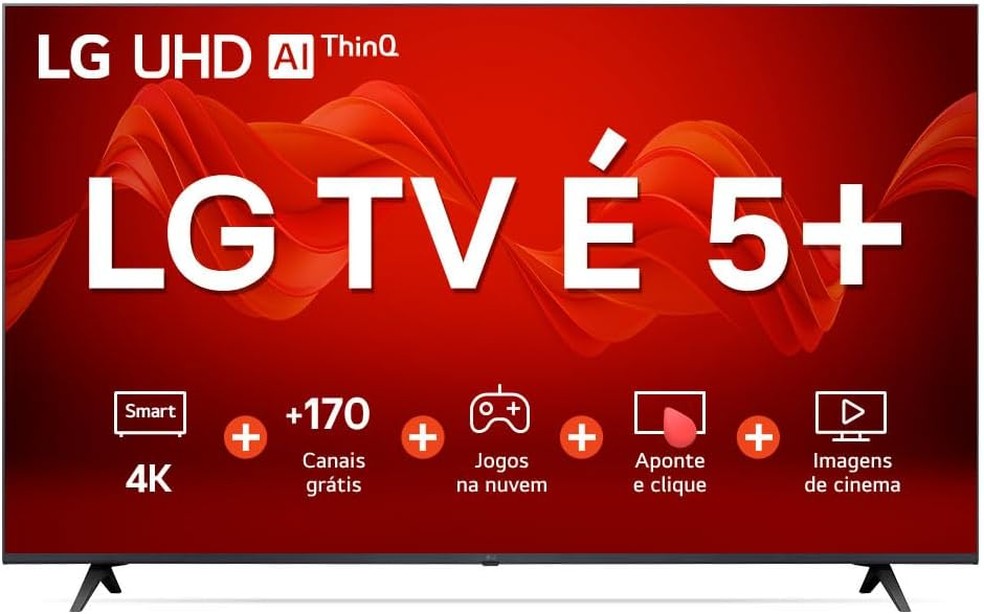 LG UR8750PSA é outra TV concorrente da TCL C635 — Foto: Reprodução/Amazon