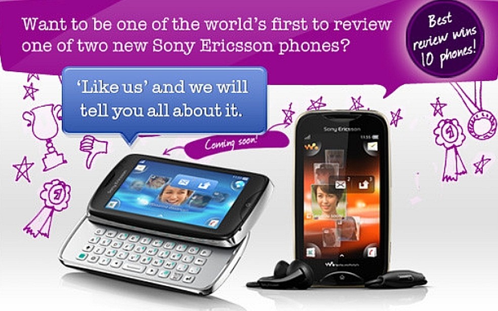Os novos brinquedos da Sony Ericsson - INTERFACES