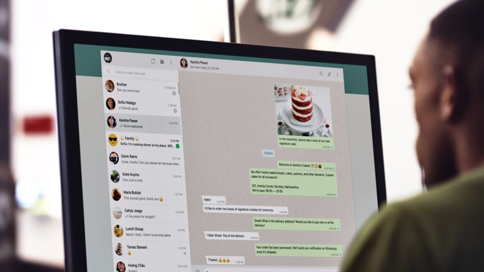 É preciso encerrar a sessão do WhatsApp Web para evitar invasões às conversas — Foto: Divulgação/WhatsApp