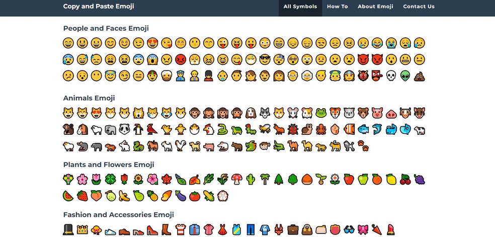 Emoji para copiar e colar: confira 7 sites para achar ícones facilmente