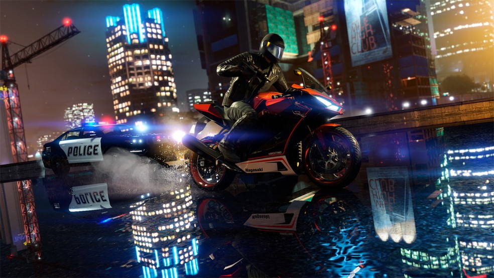 GTA 5 Enhanced traz melhorias visuais do PS5 e Xbox Series X/S como suporte a Ray Tracing — Foto: Reprodução/Steam