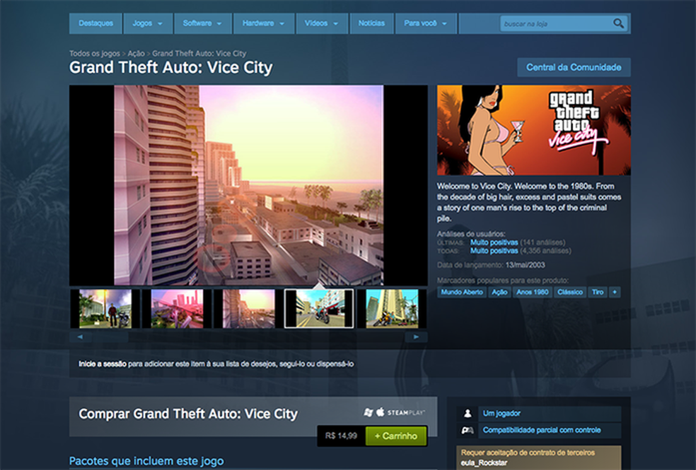 Como fazer o download e instalação de GTA Vice City no PC