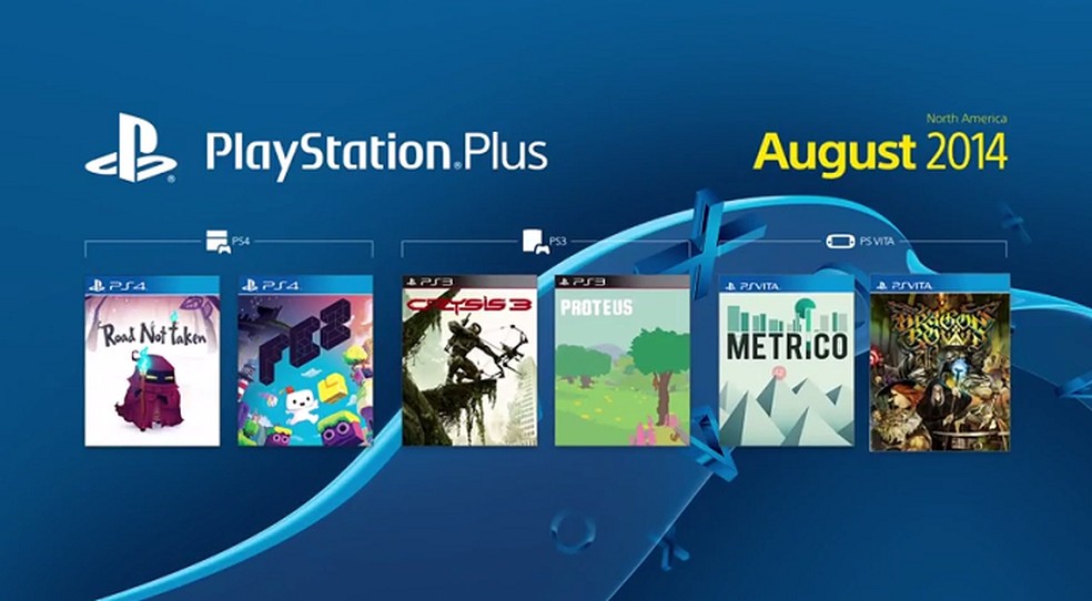 PlayStation Plus: veja lista de jogos grátis de agosto no PS4 e