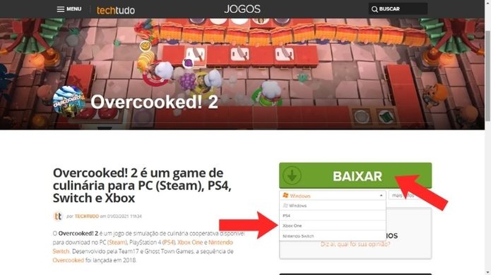 Overcooked! 2: requisitos e como baixar no PC (Steam), PS4, Switch