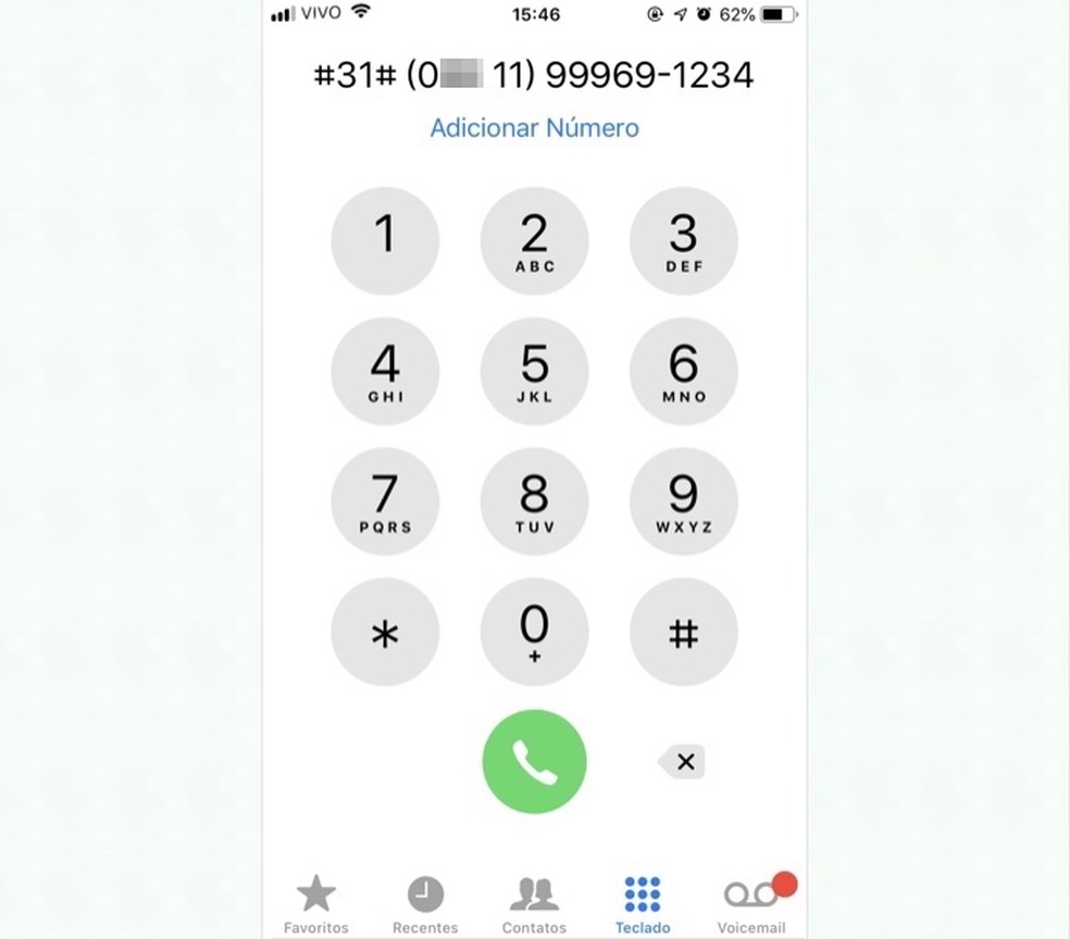 Como ligar restrito na Vivo
