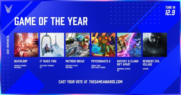 F5 - Nerdices - The Game Awards : Maior prêmio de games do mundo