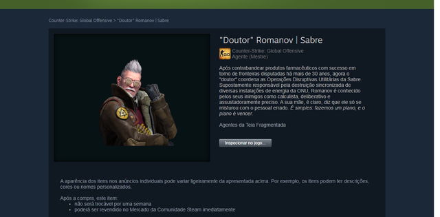 CS:GO: sete curiosidades sobre os agentes, suas skins e preços