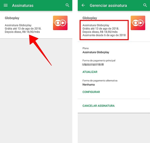 Google Play facilita o gerenciamento de assinaturas de apps no Android -  Olhar Digital