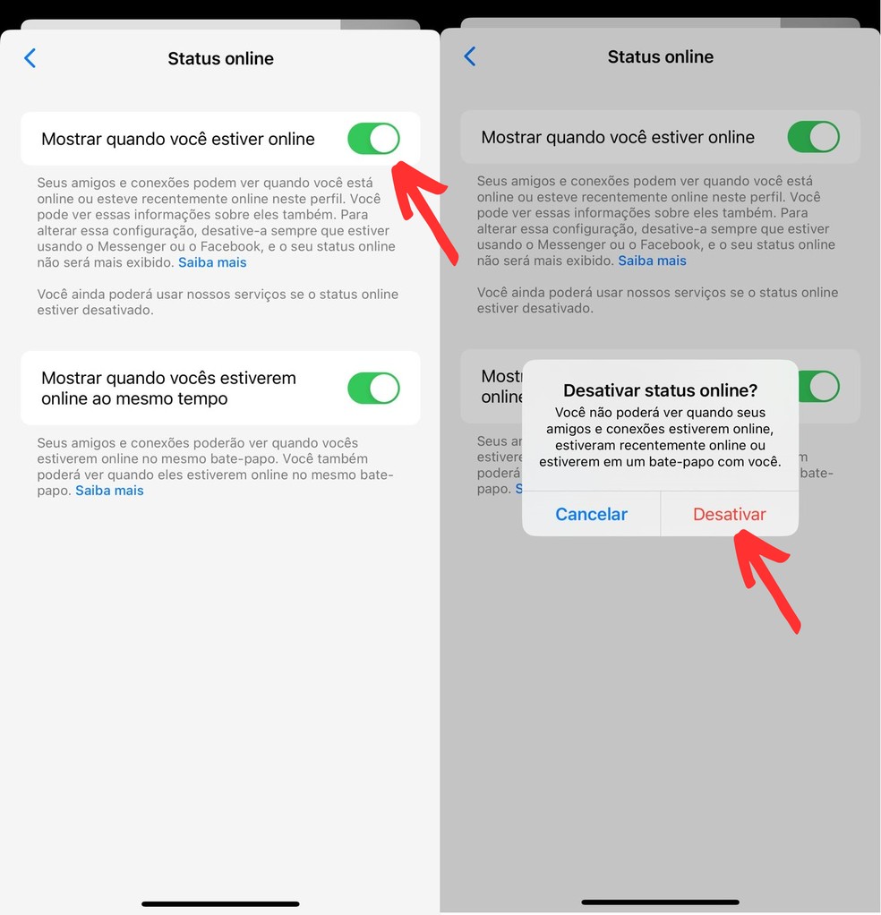 Como tirar o online do Facebook: veja tutorial para celular e PC