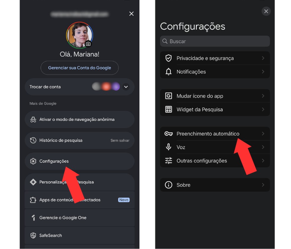  Reprodução/Mariana Tralback