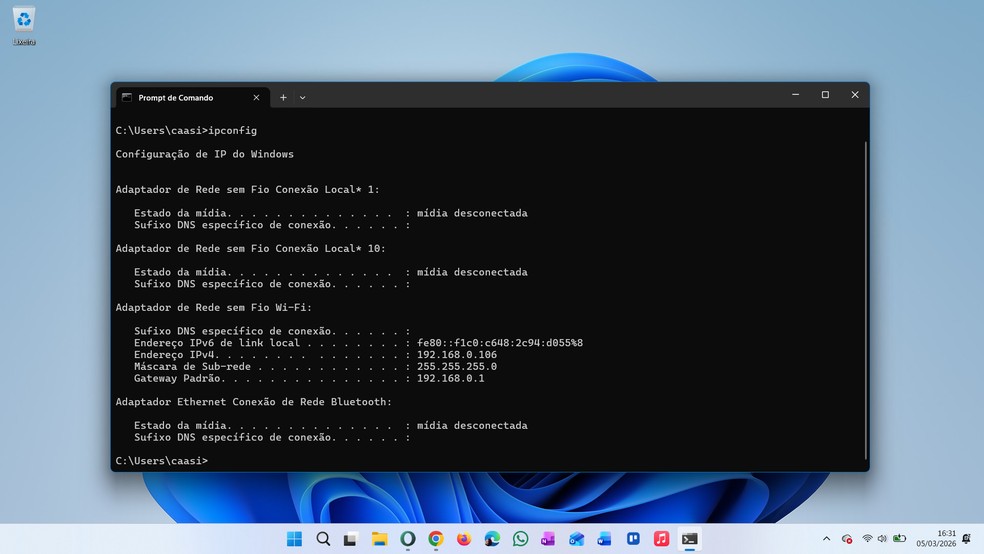  Reprodução/Caroline Silvestre