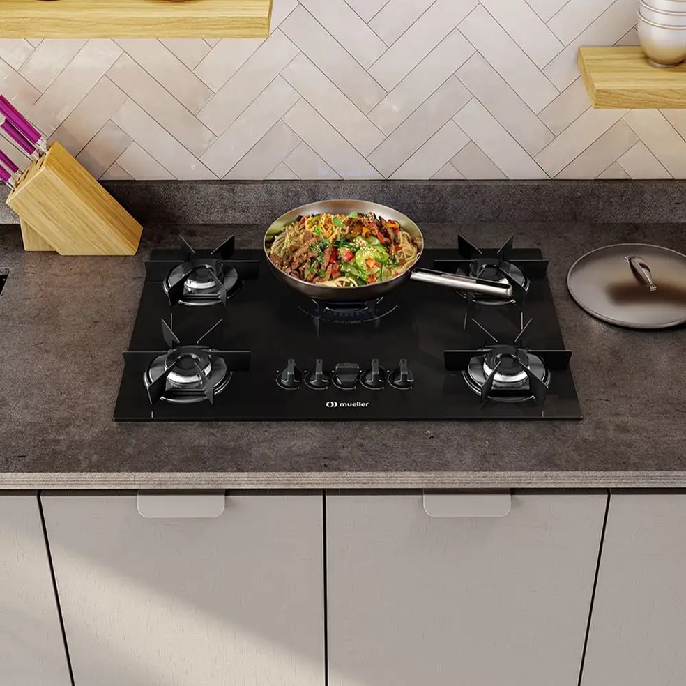 O cooktop deve ser instalado em local correto distante de outros eletrodomésticos — Foto: Divulgação/Mueller