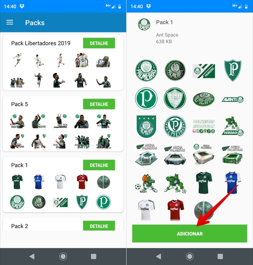 Figurinhas Whatsapp Palmeiras