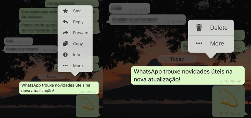 WhatsApp ganha novo visual e suporte para iPhone XS Max