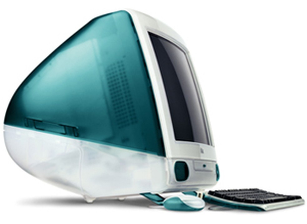 iMac G3 - Um dos primeiros All-in-One (Foto: Divulgação) — Foto: TechTudo