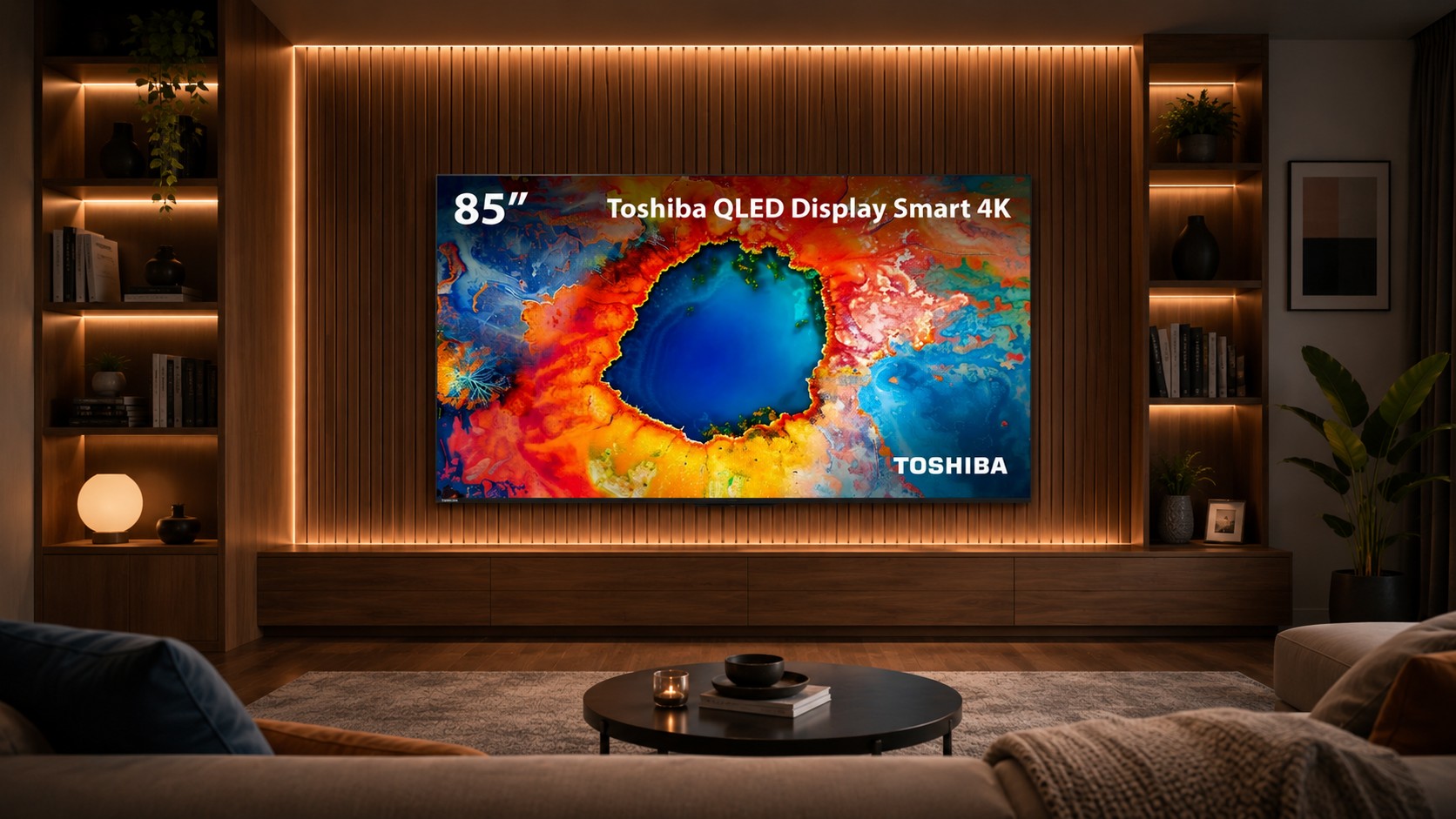 Casas Bahia derruba preço de smart TV 4K gigante da Toshiba