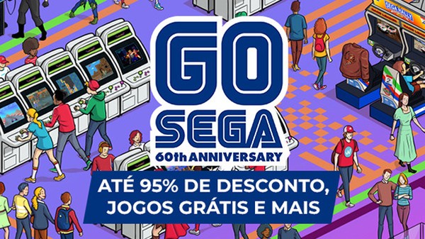 SEGA 60th: comemoração do aniversário da empresa incluirá jogos grátis no PC,  entrevistas e muito mais - GameBlast
