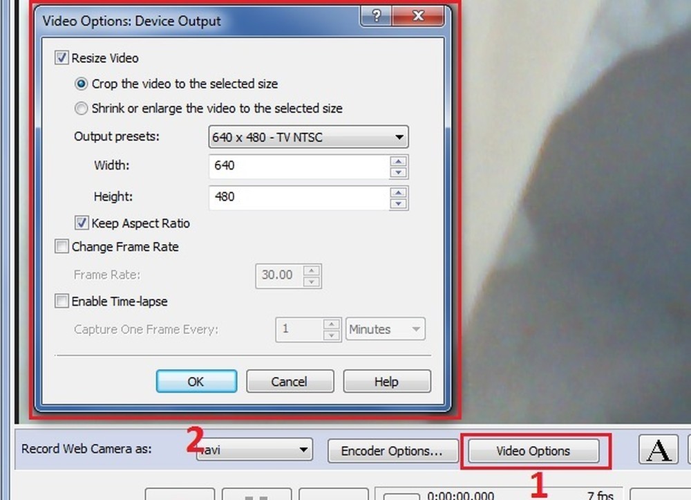 Como capturar um vídeo pela webcam