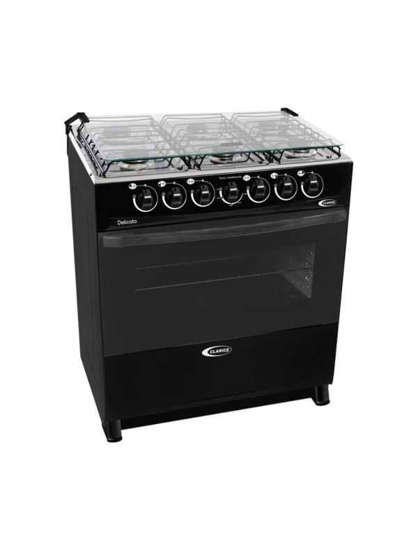 Fogão 6 bocas a gás Clarice Delicato Plus
