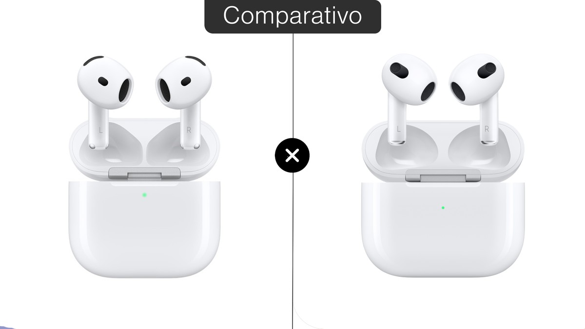 イヤホン AirPods 4 2024 Apple apresenta AirPods 4 e experiência para cuidados auditivos