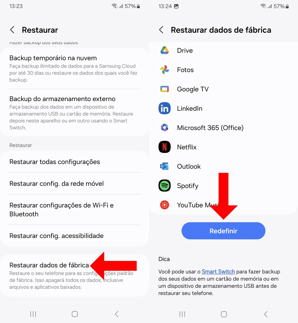 Como resetar Samsung Galaxy A14? Veja passo a passo para formatar celular