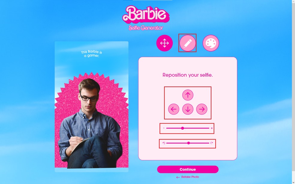 Gerador de selfie põe você no poster da Barbie; veja passo a passo
