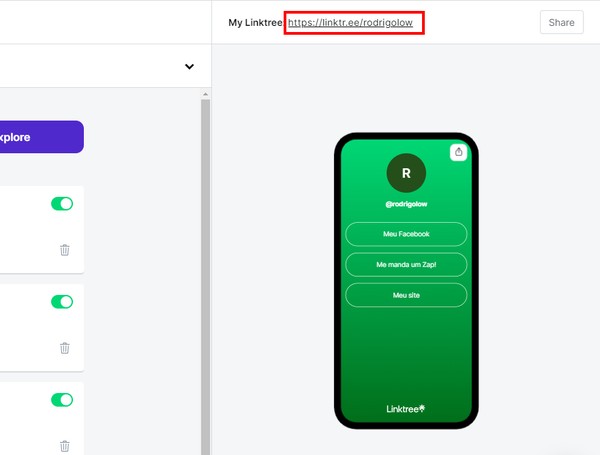 Como colocar Linktree no Instagram