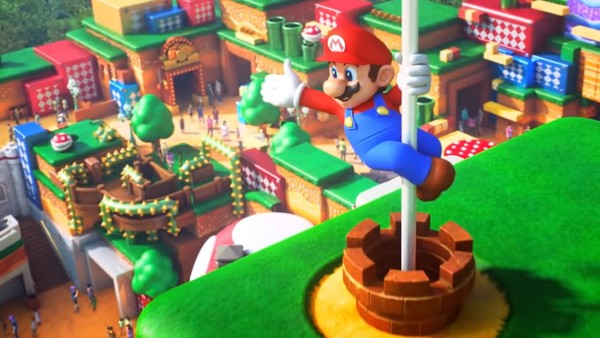 Nintendo inaugura área inspirada no jogo 'Super Mario' no Japão