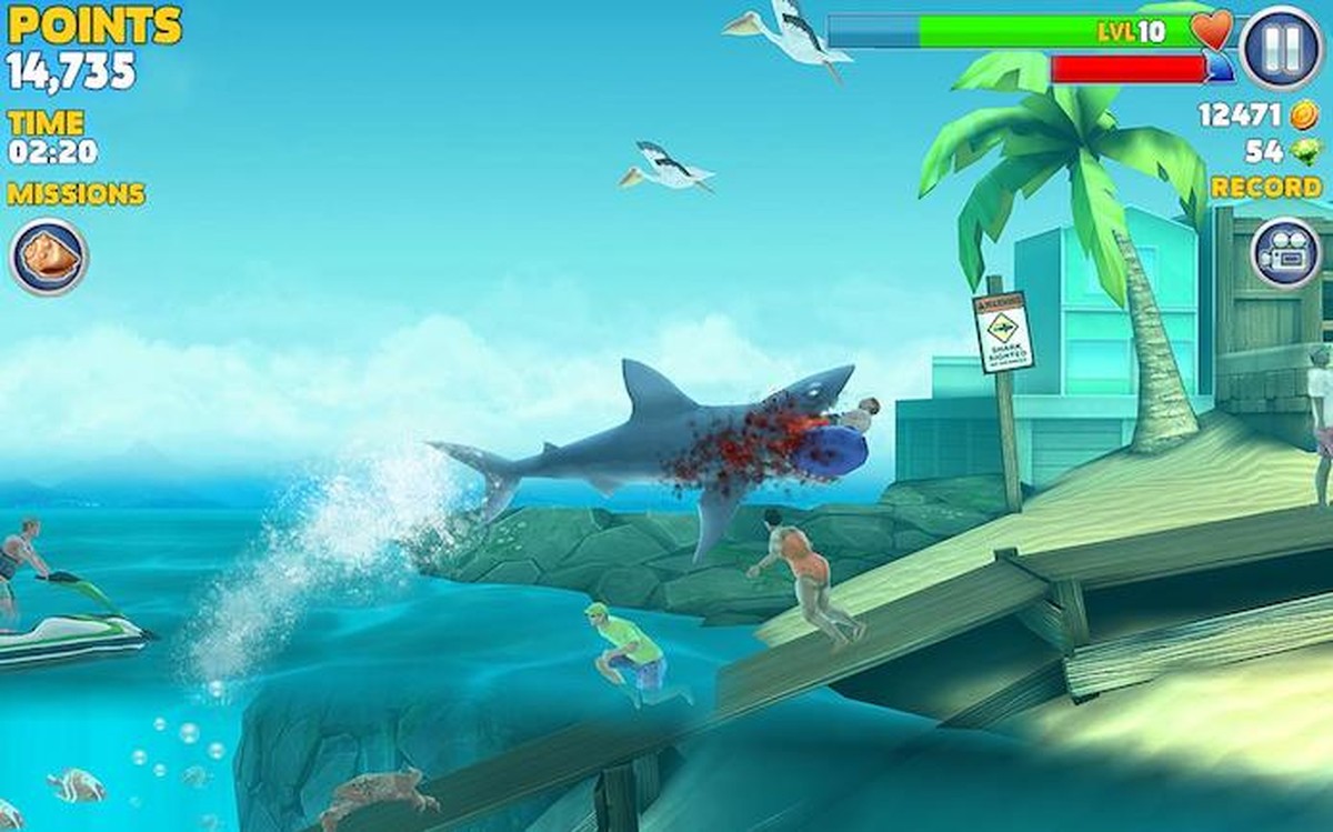 Jogo Do Tubarao
