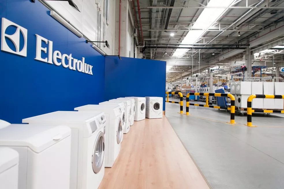 Fabrica da Electrolux no Brasil — Foto: Divulgação/Valor Econômico
