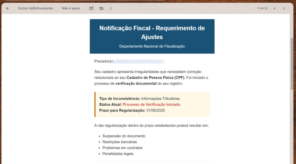 Golpe do CPF irregular: saiba como identificar e se proteger